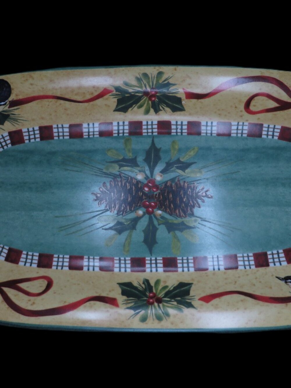 Lenox Winter Greeting Tray